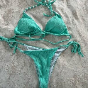 Turquoise Bikini Set